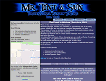 Tablet Screenshot of mrtintnsun.com